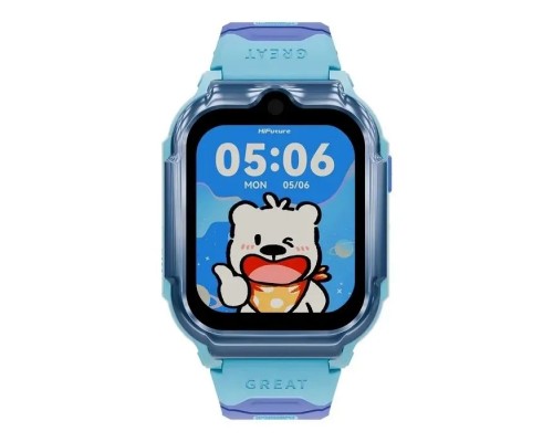Смарт-годинник HiFuture Kidguard G1 з GPS, 4G та камерою Sky Blue (KidguardG1.Sky-Blue)