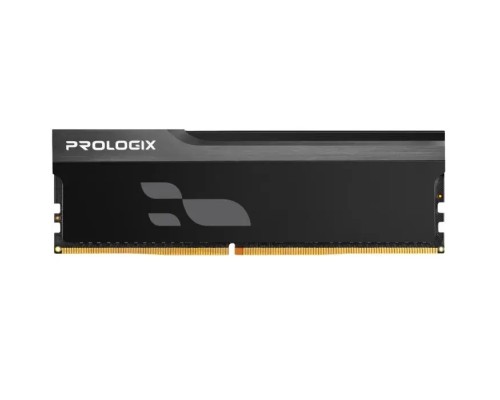 Модуль пам'яті для комп'ютера DDR5 16GB 5600 MHz Onyx Black Prologix (PRO16GB5600YB5)