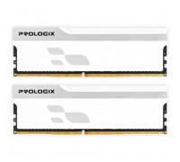 Модуль пам'яті для комп'ютера DDR5 32GB (2x16GB) 6000 MHz Onyx White Prologix (PRO32GB6000YW5K)