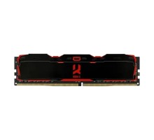 Модуль пам'яті для комп'ютера DDR4 16GB 3200 MHz Iridium X Black Goodram (IR-X3200D464L16SA/16G)