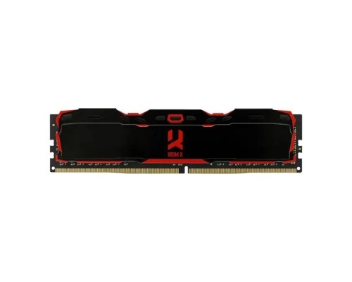 Модуль пам'яті для комп'ютера DDR4 16GB 3200 MHz Iridium X Black Goodram (IR-X3200D464L16SA/16G)