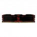 Модуль пам'яті для комп'ютера DDR4 16GB 3200 MHz Iridium X Black Goodram (IR-X3200D464L16SA/16G)