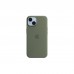 Чохол до мобільного телефона Apple iPhone 14 Silicone Case with MagSafe - Olive,Model A2910 (MQU83ZE/A)