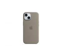 Чохол до мобільного телефона Apple iPhone 15 Silicone Case with MagSafe Clay (MT0Q3ZM/A)