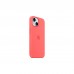 Чохол до мобільного телефона Apple iPhone 15 Silicone Case with MagSafe Guava (MT0V3ZM/A)