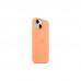 Чохол до мобільного телефона Apple iPhone 15 Silicone Case with MagSafe Orange Sorbet (MT0W3ZM/A)