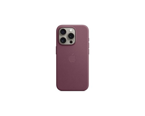 Чохол до мобільного телефона Apple iPhone 15 Pro FineWoven Case with MagSafe Mulberry (MT4L3ZM/A)