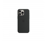 Чохол до мобільного телефона Apple iPhone 15 Pro Max Silicone Case with MagSafe Black (MT1M3ZM/A)