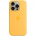 Чохол до мобільного телефона Apple iPhone 15 Pro Silicone Case with MagSafe - Sunshine,Model A3125 (MWNK3ZM/A)