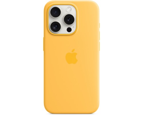 Чохол до мобільного телефона Apple iPhone 15 Pro Silicone Case with MagSafe - Sunshine,Model A3125 (MWNK3ZM/A)
