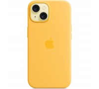 Чохол до мобільного телефона Apple iPhone 15 Silicone Case with MagSafe - Sunshine,Model A3123 (MWNA3ZM/A)