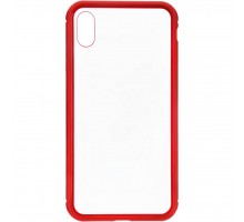 Чохол до мобільного телефона Armorstandart Magnetic Case 1 Gen. iPhone XS Max Clear/Red (ARM53391)