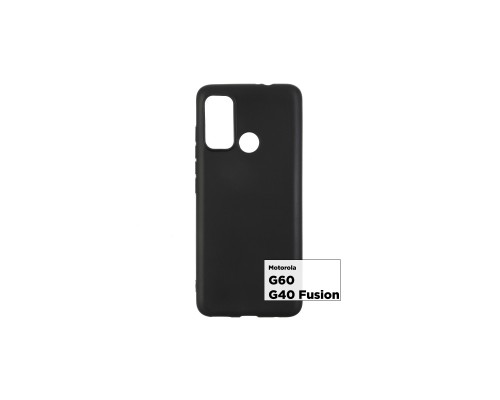 Чохол до мобільного телефона Armorstandart Matte Slim Fit Motorola G60 / G40 Fusion Black (ARM64732)