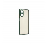 Чохол до мобільного телефона Armorstandart Frosted Matte OPPO A17 4G/A17k 4G Dark Green (ARM66726)