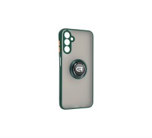 Чохол до мобільного телефона Armorstandart Frosted Matte Ring Samsung A14 4G / A14 5G Dark Green (ARM68351)