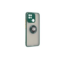 Чохол до мобільного телефона Armorstandart Frosted Matte Ring Xiaomi Redmi 10C Dark Green (ARM68367)