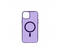 Чохол до мобільного телефона Armorstandart Y23 MagSafe Apple iPhone 14 Transparent Purple (ARM68329)