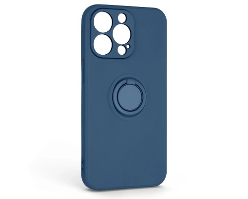 Чохол до мобільного телефона Armorstandart Icon Ring Apple iPhone 13 Pro Blue (ARM68665)