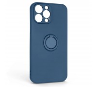 Чохол до мобільного телефона Armorstandart Icon Ring Apple iPhone 13 Pro Max Blue (ARM68676)