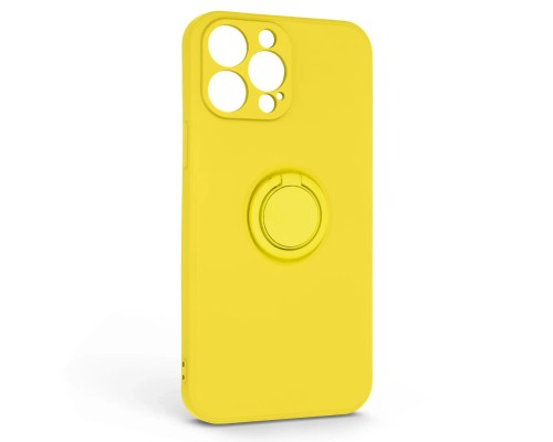 Чохол до мобільного телефона Armorstandart Icon Ring Apple iPhone 13 Pro Max Yellow (ARM68678)