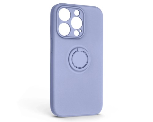 Чохол до мобільного телефона Armorstandart Icon Ring Apple iPhone 14 Pro Lavender (ARM68715)