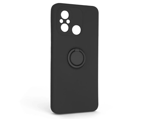 Чохол до мобільного телефона Armorstandart Icon Ring Xiaomi Redmi 12C Black (ARM68791)