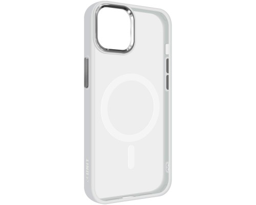 Чохол до мобільного телефона Armorstandart Unit MagSafe Apple iPhone 15 Plus Matte Clear Silver (ARM69351)