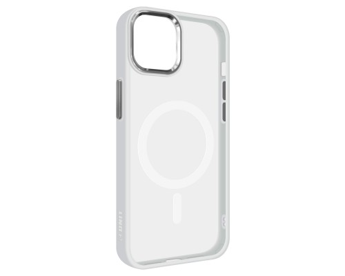 Чохол до мобільного телефона Armorstandart Unit MagSafe Apple iPhone 15 Matte Clear Silver (ARM69348)