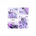 Чохол до мобільного телефона Armorstandart Y23 MagSafe Apple iPhone 15 Plus Transparent Purple (ARM68337)