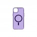 Чохол до мобільного телефона Armorstandart Y23 MagSafe Apple iPhone 15 Transparent Purple (ARM68567)
