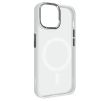 Чохол до мобільного телефона Armorstandart Unit MagSafe Apple iPhone 11 Matte Clear Silver (ARM74847)