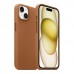 Чохол до мобільного телефона Armorstandart FAKE Leather Case Apple iPhone 15 Light Coffee (ARM76288)