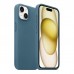 Чохол до мобільного телефона Armorstandart FAKE Leather Case Apple iPhone 15 Plus Sea Blue (ARM76298)