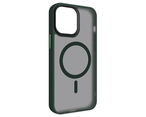 Чохол до мобільного телефона Armorstandart Uniq Magsafe Apple iPhone 13 Pro Max Dark Green (ARM75328)