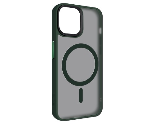 Чохол до мобільного телефона Armorstandart Uniq Magsafe Apple iPhone 14 Dark Green (ARM75324)