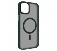 Чохол до мобільного телефона Armorstandart Uniq Magsafe Apple iPhone 15 Plus Dark Green (ARM75323)