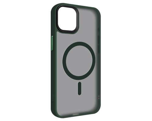 Чохол до мобільного телефона Armorstandart Uniq Magsafe Apple iPhone 15 Plus Dark Green (ARM75323)