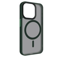 Чохол до мобільного телефона Armorstandart Uniq Magsafe Apple iPhone 15 Pro Dark Green (ARM75322)