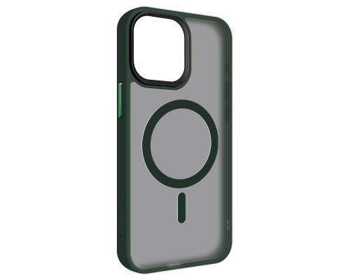 Чохол до мобільного телефона Armorstandart Uniq Magsafe Apple iPhone 15 Pro Max Dark Green (ARM75321)