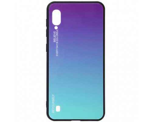Чохол до мобільного телефона BeCover Gradient Glass Samsung Galaxy M10 2019 SM-M105 Purple-Blue (703871)
