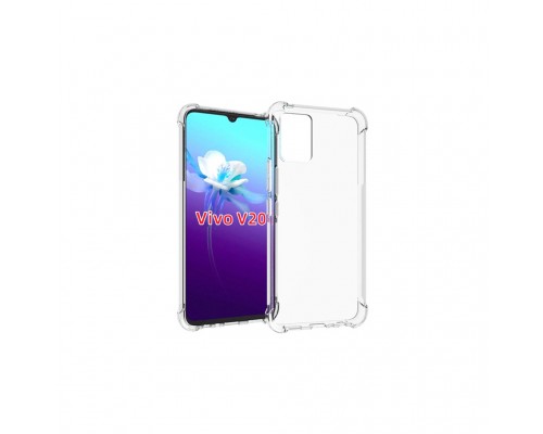 Чохол до мобільного телефона BeCover Anti-Shock Vivo V20 Clear (706955)