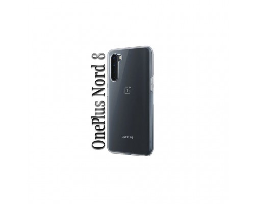 Чохол до мобільного телефона BeCover OnePlus Nord 8 Transparancy (707435)