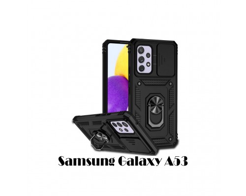 Чохол до мобільного телефона BeCover Military Samsung Galaxy A53 SM-A536 Black (707377)