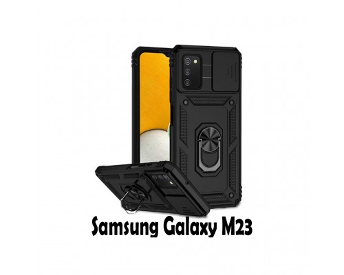 Чохол до мобільного телефона BeCover Military Samsung Galaxy M23 SM-M236 Black (707369)
