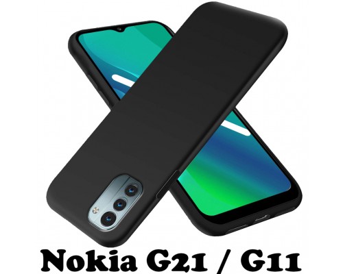 Чохол до мобільного телефона BeCover Nokia G21 / G11 Black (707460)