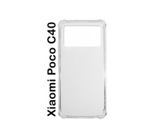 Чохол до мобільного телефона BeCover Anti-Shock Poco C40 Clear (707890)