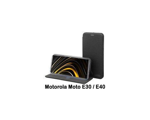 Чохол до мобільного телефона BeCover Exclusive Motorola Moto E30 / E40 Black (707905)