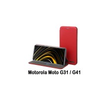 Чохол до мобільного телефона BeCover Exclusive Motorola Moto G31 / G41 Burgundy Red (707912)