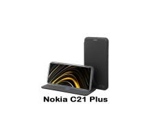 Чохол до мобільного телефона BeCover Exclusive Nokia C21 Plus Black (707917)
