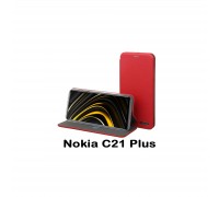 Чохол до мобільного телефона BeCover Exclusive Nokia C21 Plus Burgundy Red (707918)